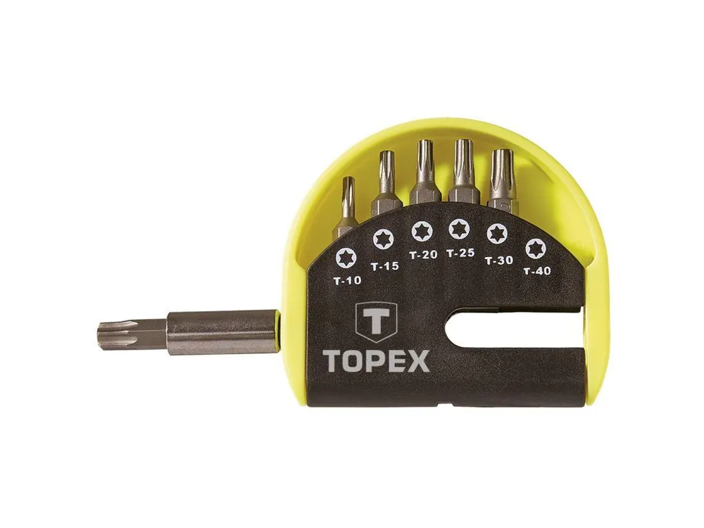 Sada bitů 7 ks torx s magnetickým držákem Horká Nabídka