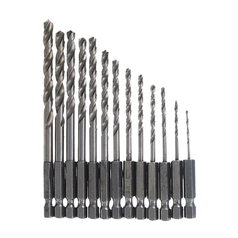 Rychlé Dodání STAVTOOL Sada vrtáků do kovu HSS-R | 1,5 - 6,5 mm 13 dílů