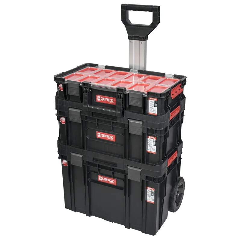 QBRICK Set boxů Qbrick TWO Cart na kolech 6v1 | 535x390x820 mm Poslední Šance