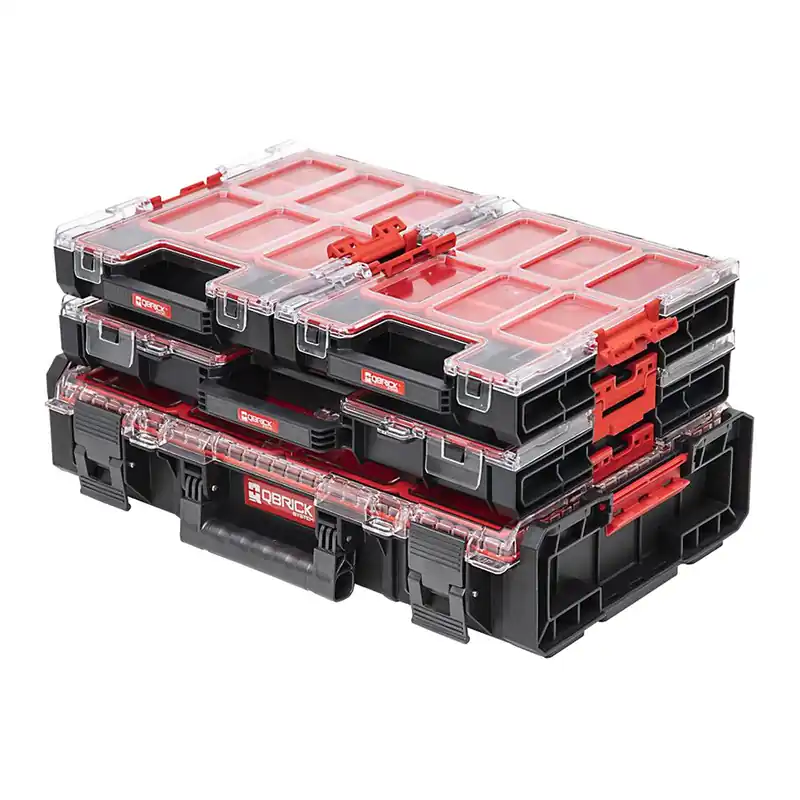 QBRICK Organizér plastový set Qbrick One | P90620 2ks, P90619 1ks, P90616 1ks Cenově Výhodný