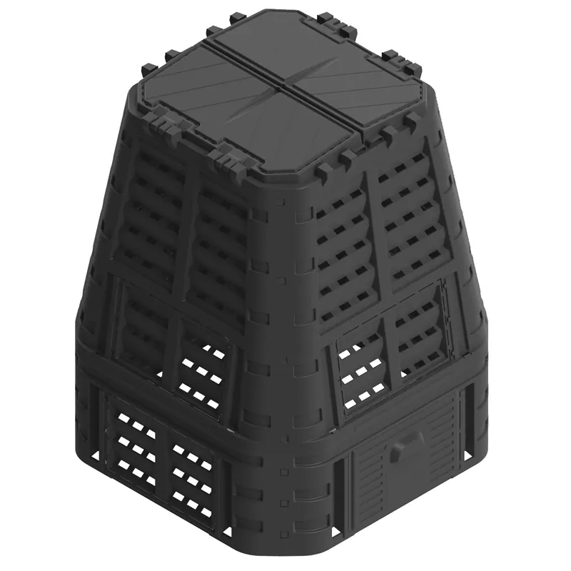 Značkový PATROL Kompostér MULTI černý | 740 l
