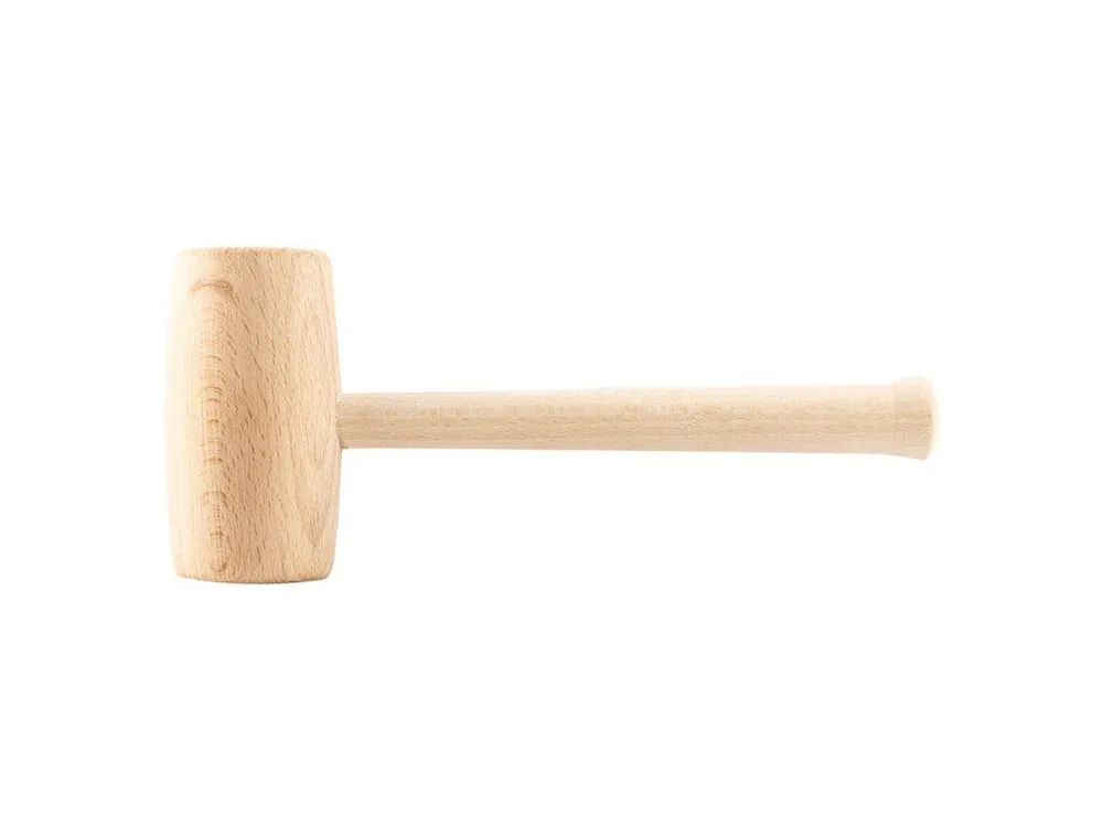 Dřevěné kladivo s kulatou hlavou, 70 mm Vysoce Kvalitní