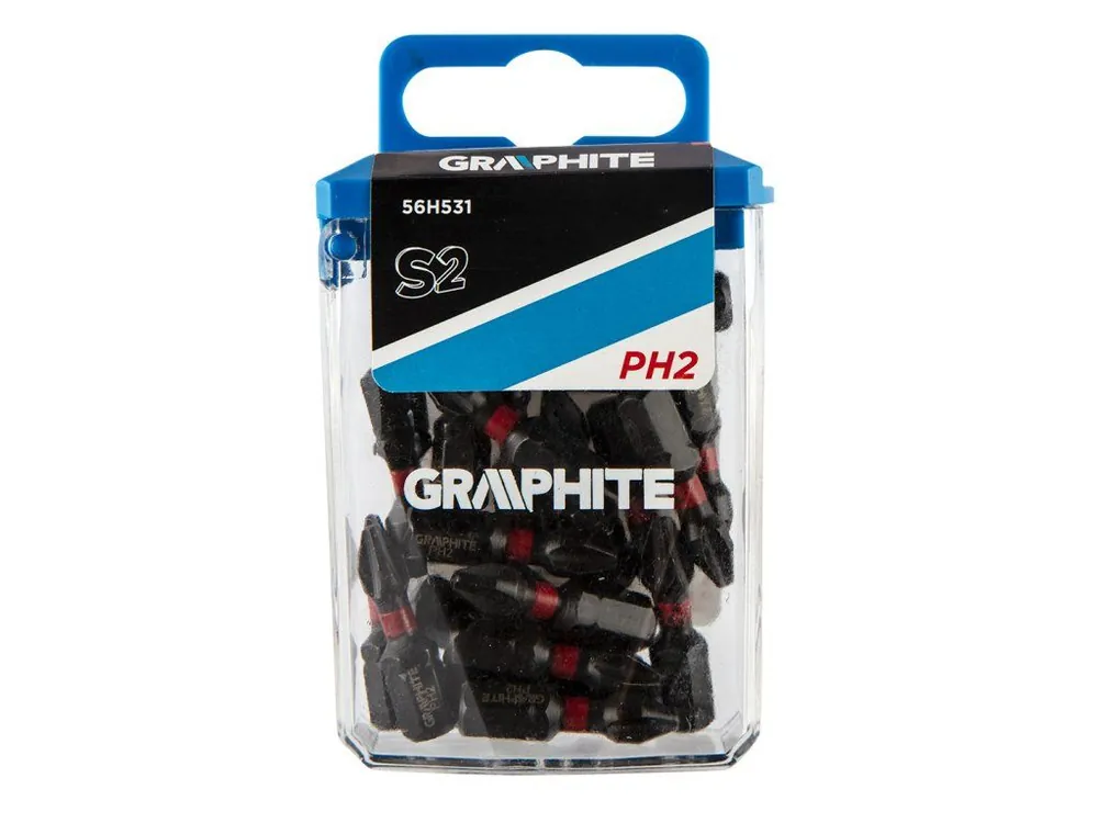 Rázové bity PH2 25 mm 20 ks Cenově Výhodný
