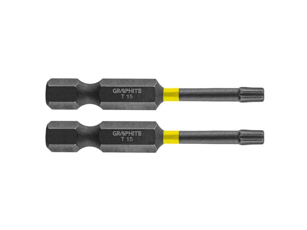 Aktuální Rázový bit TX15 x 50 mm, 2 ks