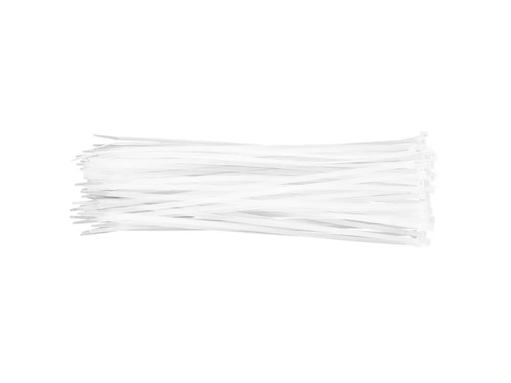 Expresní Doručení Upínací pásky 4,8 x 370 mm, 75 ks, bílá