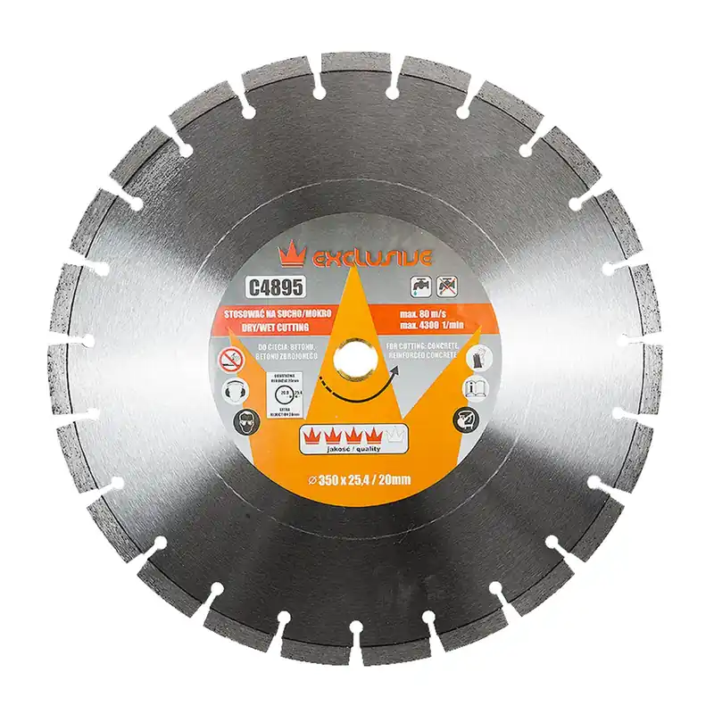 RICHMANN Kotouč diamantový segmentový na beton | 350x25,4 mm Finální Výprodej
