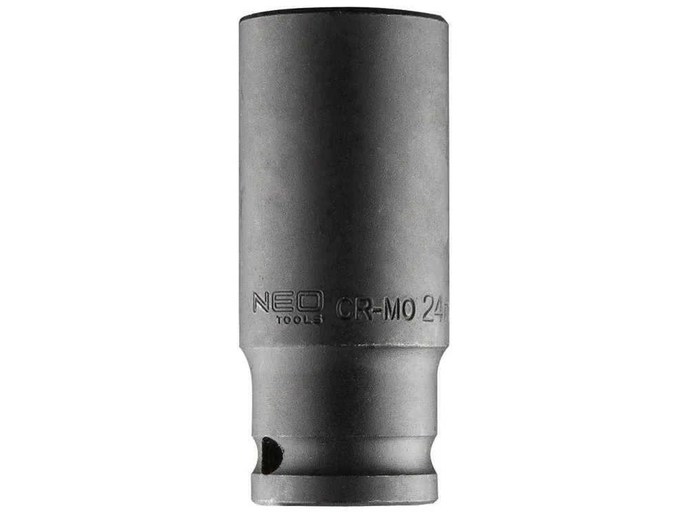 Rázová nástrčná hlavice šestihranná prodloužená 1/2", 24 mm Akce
