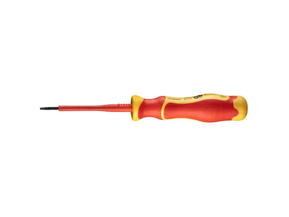 Šroubovák plochý VDE 0,4 x 2,5 x 75 mm Dokud Zásoby Vydrží