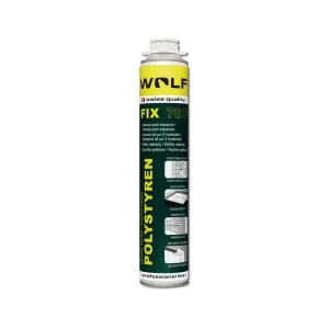 Výprodej PU lepidlo na polystyren pistolové 78P 750 ml WOLF WPU1201