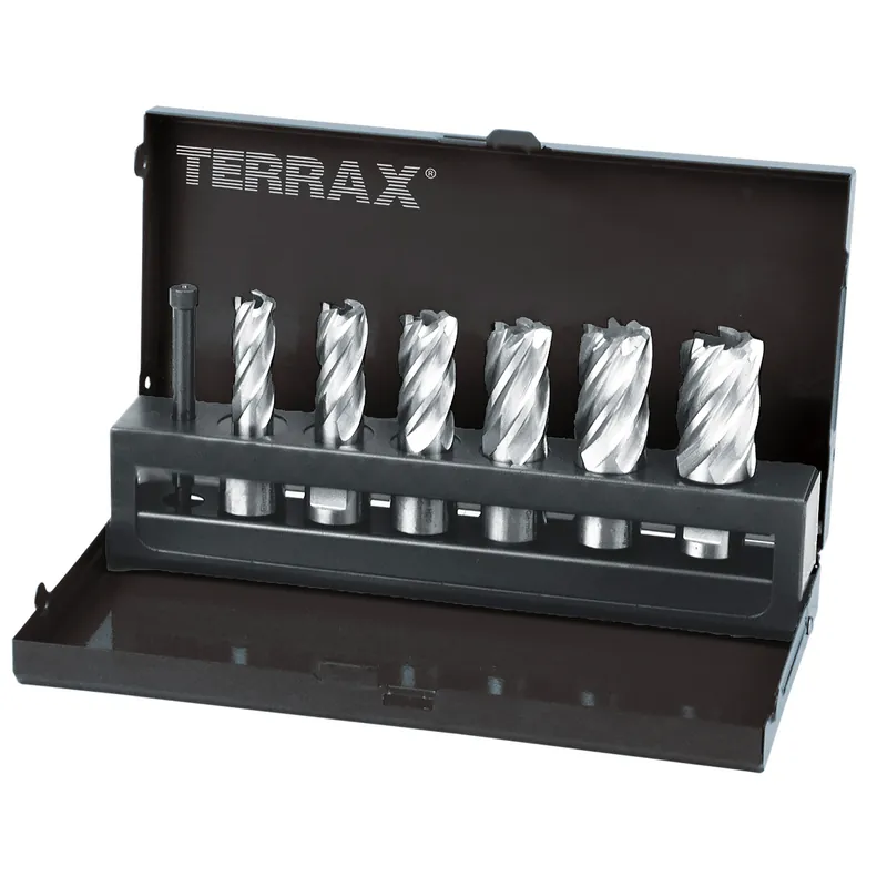 RUKO Sada jádrových vrtáků 12-22 mm Terrax 6 dílů Aktuální