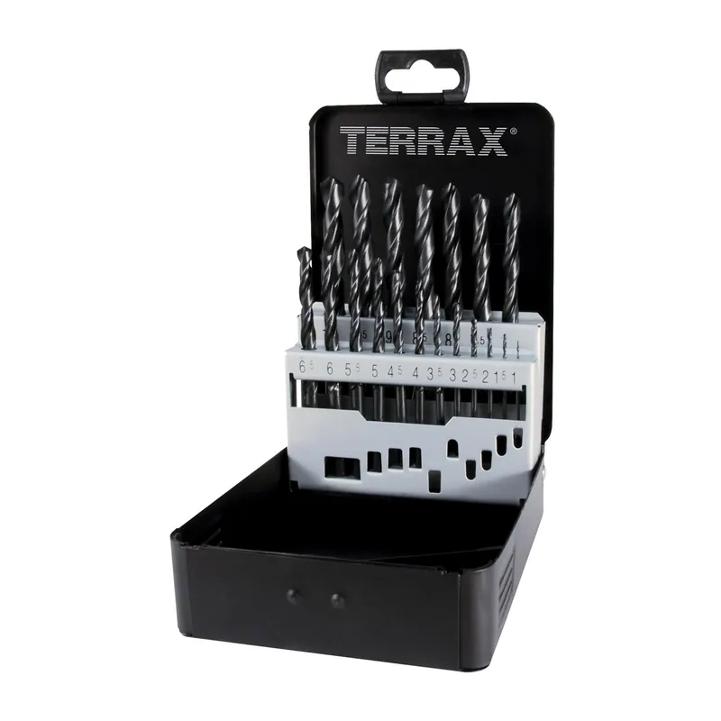 RUKO Sada vrtáků do kovu Terrax - kovový obal | 1-10 mm 19 dílů Nakupujte Hned