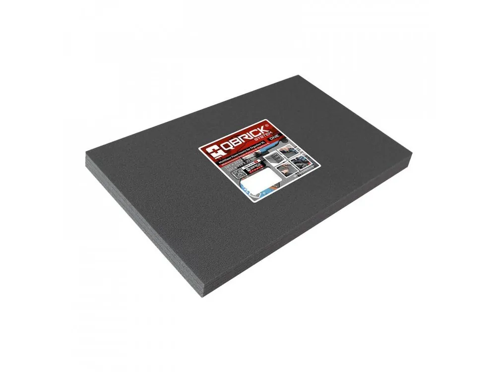 Nová Kolekce QBRICK Pěnová vložka třívrstvá Qbrick System ONE Organizer XL 507x312x30 mm