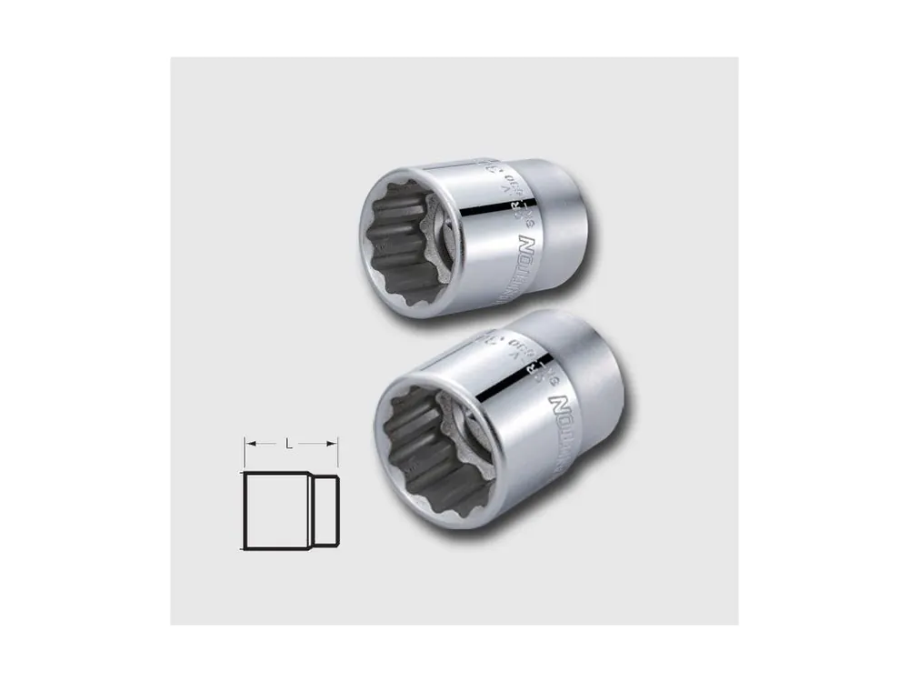 Hlavice dvanáctihranná CRV 3/4'' 21mm H1621MC Pouze Dnes