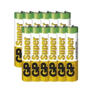 Autentický GP alkalická baterie SUPER AA (LR6) 1bal/12ks B1320T