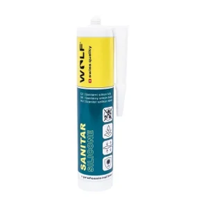 Doprava Zdarma WOLF Sanitární silikon | čirý 290 ml