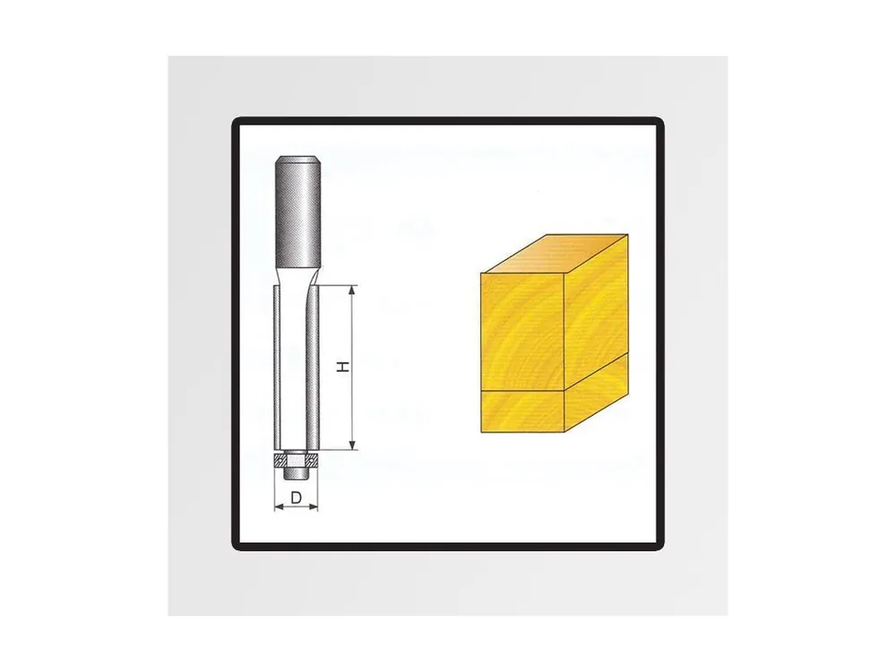 Akční Cena Tvarové frézy do dřeva 8x9x38mm P70401
