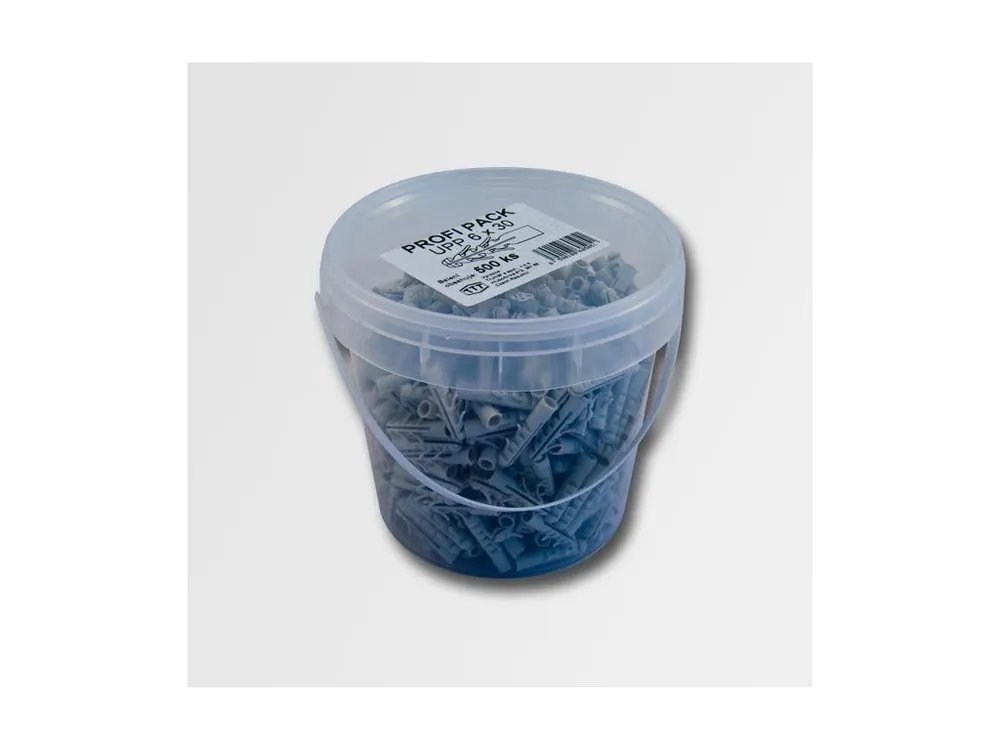 Hmoždinky profi pack UNI 6x30 500ks UPP630 Nízká Cena