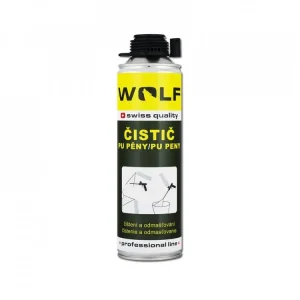Dokud Zásoby Vydrží Čistič PU pěny 500 ml WOLF WPU1401
