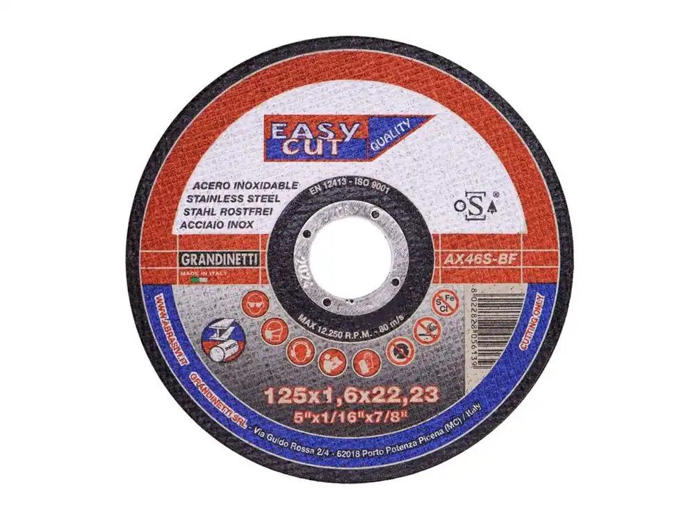 Značkový Kotouč řezný na nerez/ocel AX46S | 180x1,6x22,2 mm