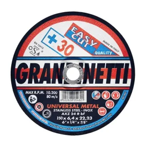 Kotouč brusný na nerez/ocel AXZ24R | 125x6,4x22,2 mm Jen Po Omezenou Doba