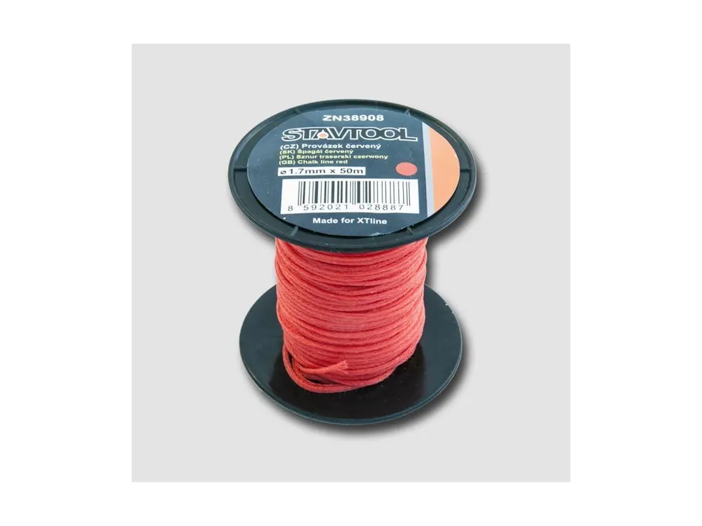 Jen Po Omezenou Doba Provázek 50 m, 1,7mm, červený ZN38908