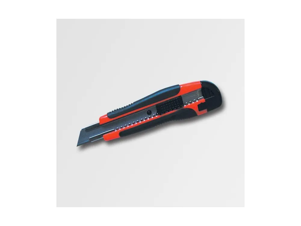 Nůž ulamovací pogumovaný 18mm P19105 Víkendová Akce
