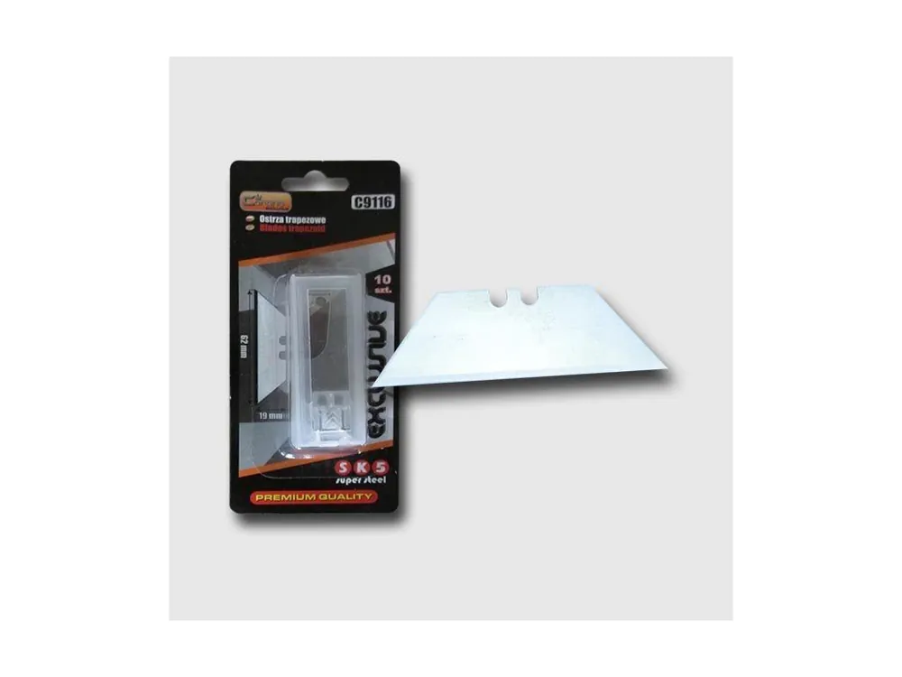 Tovární Cena Náhradní čepele trapez SK5 0,65mm , 10ks PC9116