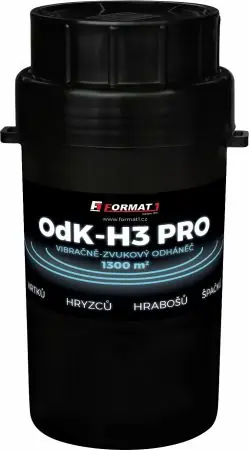 Odhaněč krtků a hryzců OdK-H3 PRO Přímo Od Výrobce