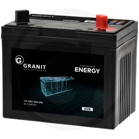 Akce Baterie GRANIT Endurance ENERGY 12V 28Ah AGM P+