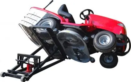 Zvedák travních traktorů hydraulický Omezená Nabídka