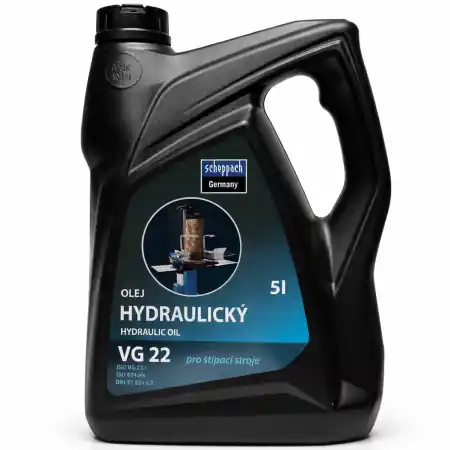 Hydraulický olej SCHEPPACH VG 22 5 L Objednat Nyní