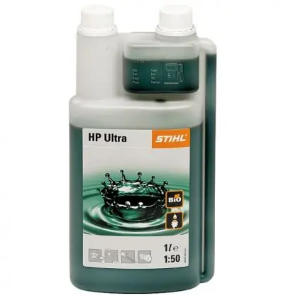 Cenově Výhodný Olej STIHL HP Ultra 2T 1 litr dávkovací láhev