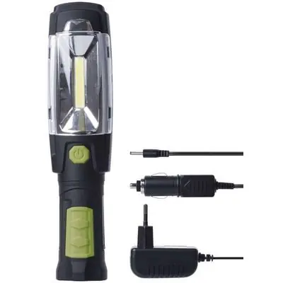 Svítilna nabíjecí LED P4518, 3W COB + 6 LED Časově Omezené