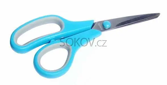 Levný Nůžky pro domácnost gumoplast.rukojeť PRECIS