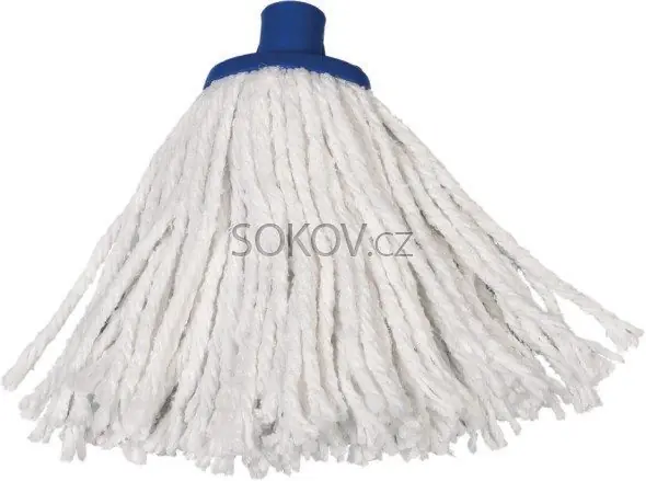 Akce Mop náhradní bavlněný malý, modrý