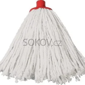 Horká Nabídka Mop náhradní bavlněný 160g velký, červený