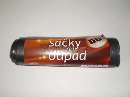 Sáčky do koše 60 x 72 cm/20 ks, černé Jen Po Omezenou Doba