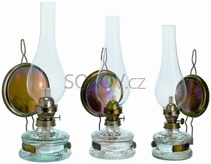 Značkový Lampa petrolejová patentní s cylindrem 148/8