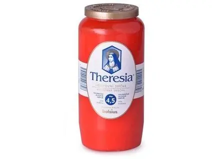 Vrácení Zdarma Svíčka hřbitovní 315 g 100 h Theresia