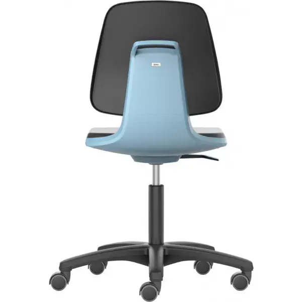 Židle pracovní Labsit 2, PU , oranžová, výška sedáku 450-650 mm Bimos s kolečky Časově Omezené