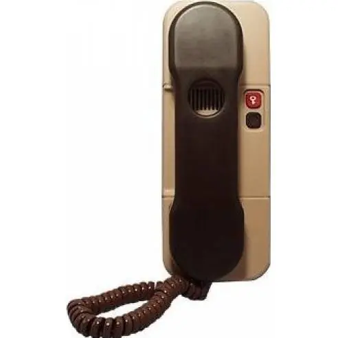 Telefon s bzučákem 4FP 210 36.05 DT85 hnědo-béžový Poslední Šance