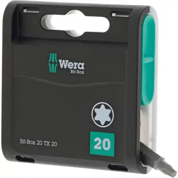 Box s bity 20H, 20 ks. Bity T20x25mm Wera 05057770001 Akční Nabídka