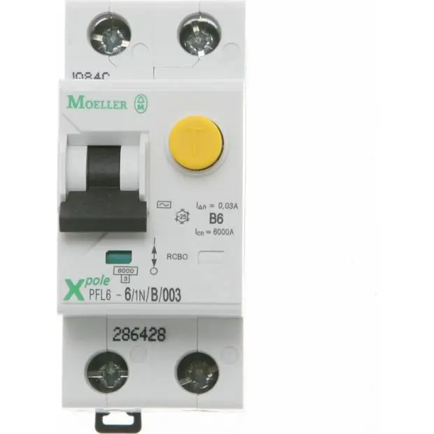 Must-Have PFL6-6/1N/B/003 Chránič s jističem 6A 30mA Eaton 286428
