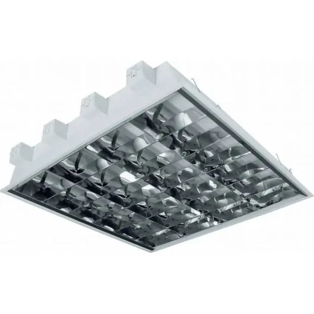 Originální Čtvercové svítidlo do podhledu 4x18W s nouzovým modulem a EP