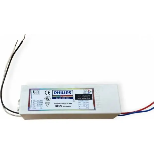 Oblíbený LED driver Philips Xitanium 30W řídící proud 700mA IP44 230V 9290 006 179