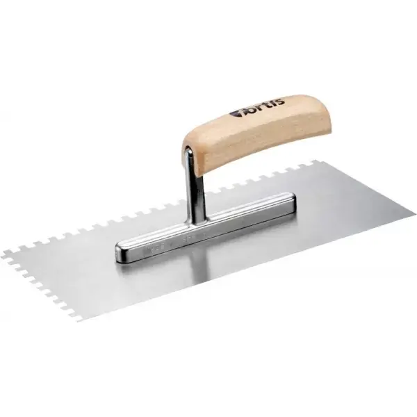 Zednická lžíce zoubkovaná 280x130mm 8x 8mm FORTIS Oblíbený