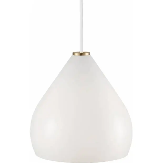 NL 46073001 NORDLUX 46073001 Sence 16 - Moderní skleněné závěsné svítidlo Ø16,5cm, opálově bílá Nordlux Super Cena