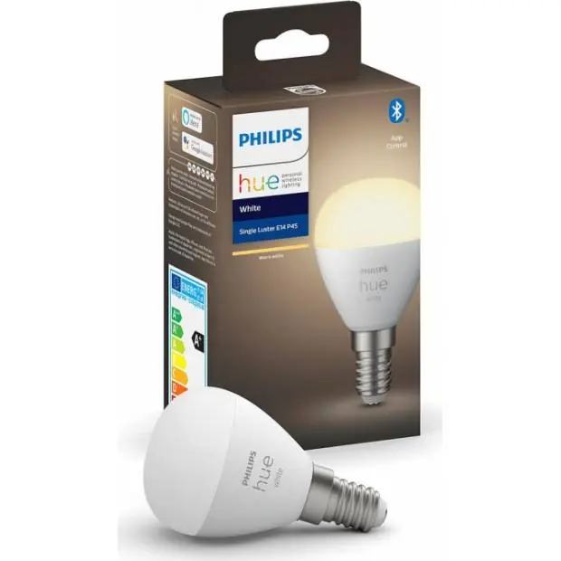 8719514266889 Hue Bluetooth žárovka P45 LED E14 5,7W 470lm 2700K Massive Horká Nabídka
