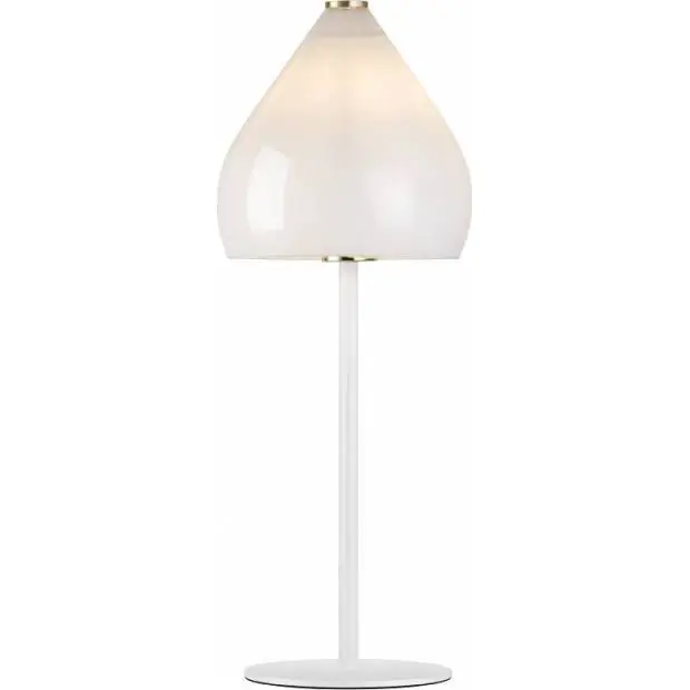 Akce NL 46125001 NORDLUX 46125001 Sence - Moderní skleněná stolní lampa 56,5cm, opálově bílá Nordlux