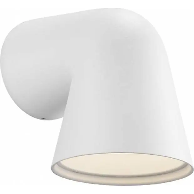 Autentický NL 46801001 NORDLUX 46801001 Front - Single - Venkovní nástěnné svítidlo Ø11,8cm, bílá Nordlux